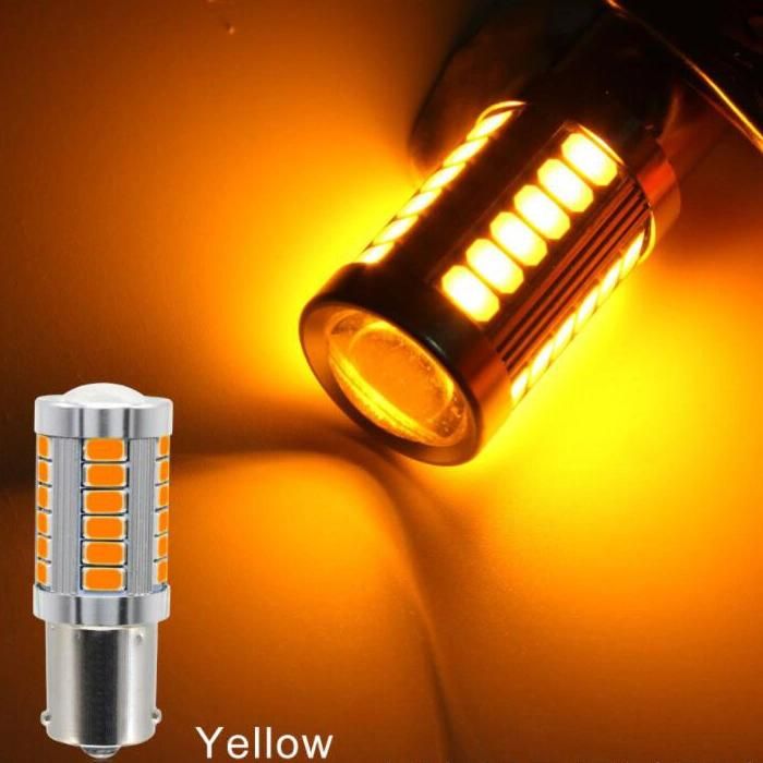 Amber 1156 1157 LED Bulb 33SMD 5630 Turning Reverse Tail Light