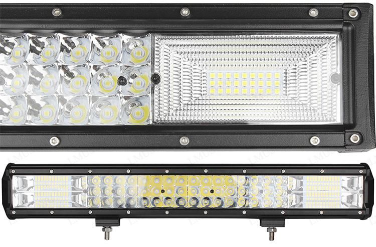 20 Inch 324W off Road LED Light Bar Three Rows