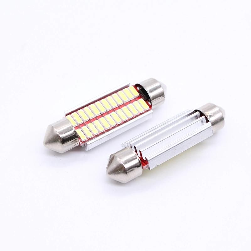 12V Auto Interior Lamp Car Light LED 36mm Light 39mm Festoon 5050 4SMD Car LED Reading Light with Canbus