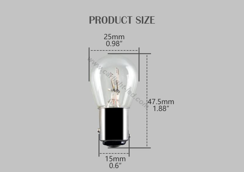 Bay15D Auto Stop Bulb Lights