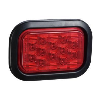 LED Car Lights Adr E-MARK Rectangle Truck Trailer Tractor Stop Tail Lamp Trailer LED Light Auto Lamps