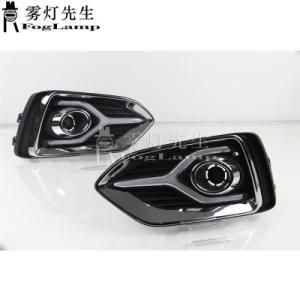 for Hyundai Solaris Accent 2017 2018 2019 LED DRL Daytime Running Light Yellow Turn Car Headlight Fog Lamp Daylights