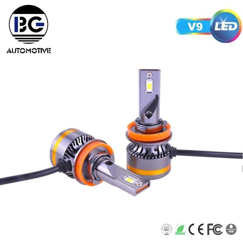 Auto Lighting System 60W 8000lm H4 Car LED Headlights Bulb LED Headlamp for Cars