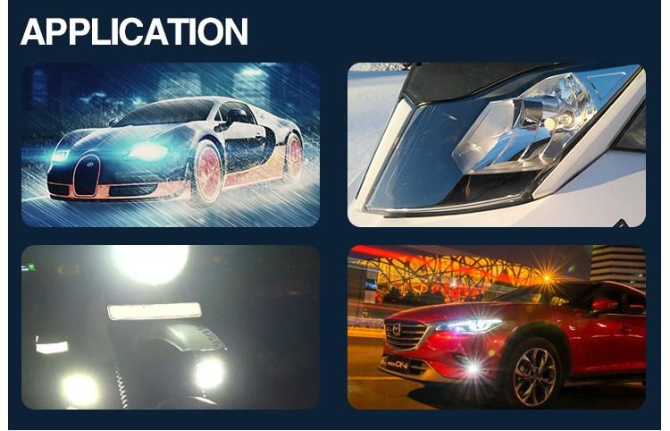 Popular Wholesale Copper Strip 48W IP68 Waterproof Auto Light Motorcycle LED Car Headlights