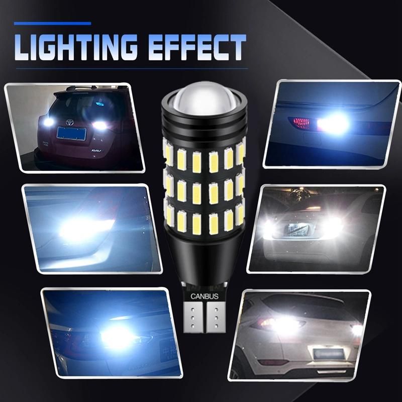 T16 T15 W16W LED Canbus Bulb High Power4014 Super Bright Reverse Lights LED Floor Lamp Car Backup Reverse Light