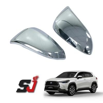 Hot Selling Auto Accessoria Black Chrome Carbon Rear View Car Side Mirror Cover for 2017 Avanza