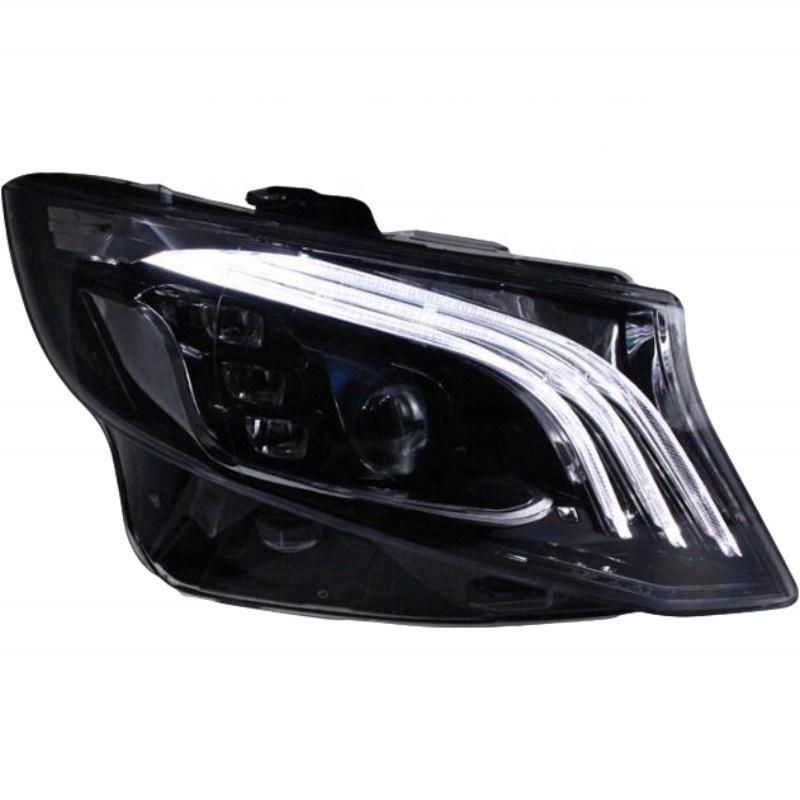 Modify Head Light for Mercedes V Class V260 W447 Vito V250 Vito 2016-2019 Headlamp Auto Parts Car Body Kits Lighting System