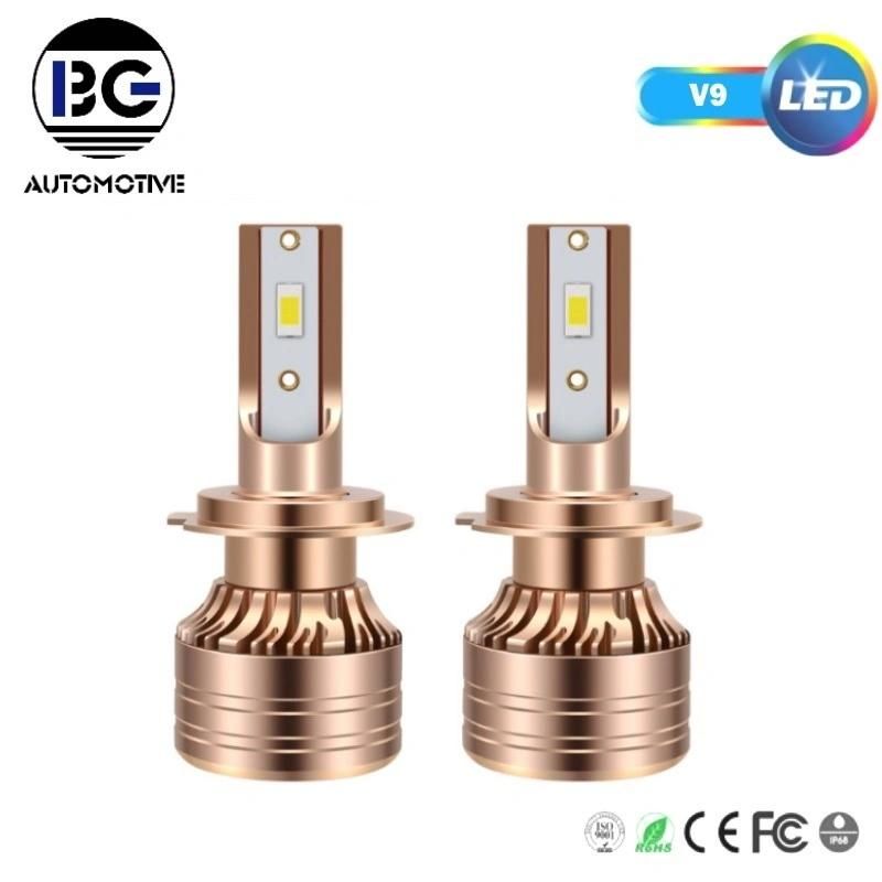 Auto Accessories 60W 8000lm Car LED Headlamp Bulbs H1 H3 H11 9005 9006 H4 Hi Lo Beam LED Headlights