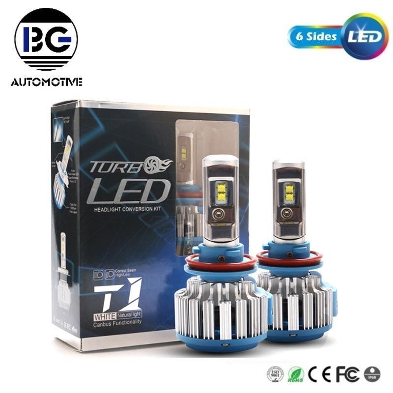 T1 LED Headlight Kit H4 H7 Car Headlight Car LED Lights