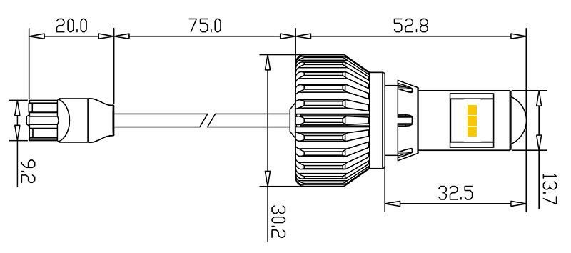 921 LED T15 High Power Backup Reversing Light