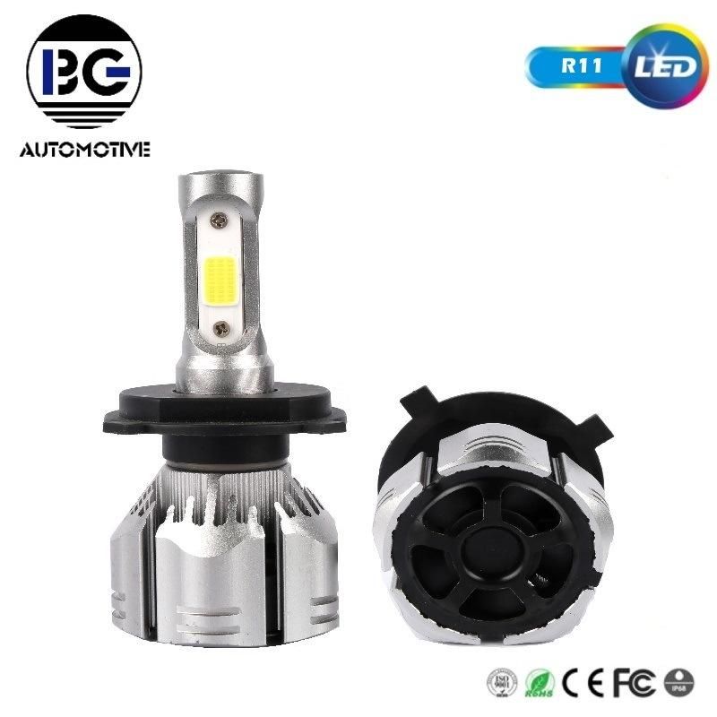 Factory Super Bright H4 High Power Auto Car Accessories Hot Selling LED Headlight Bulbs Light H4 Car LED Headlight