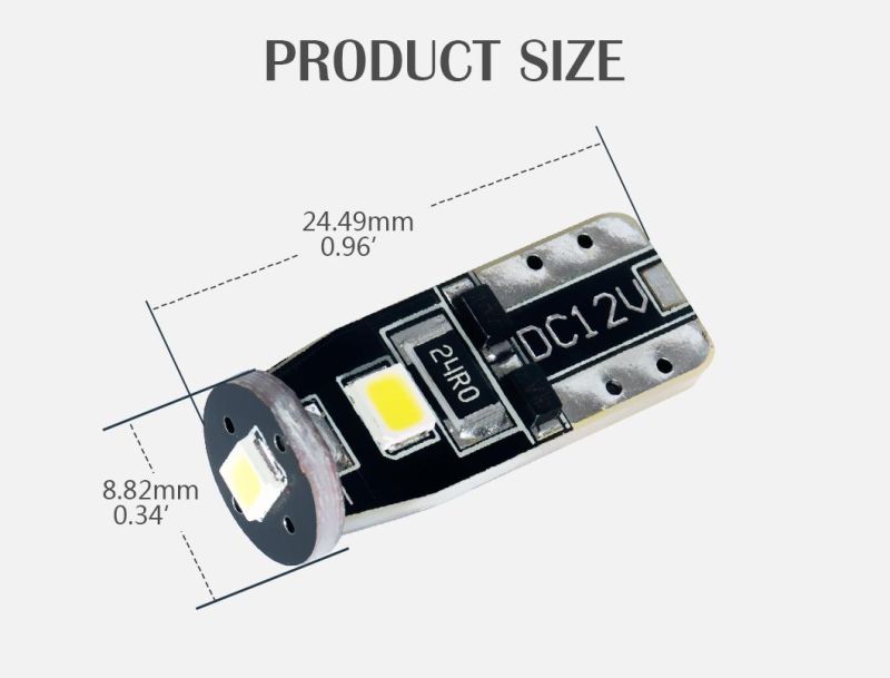 10% off T10 Car Auto LED Indicator/Instrument Light