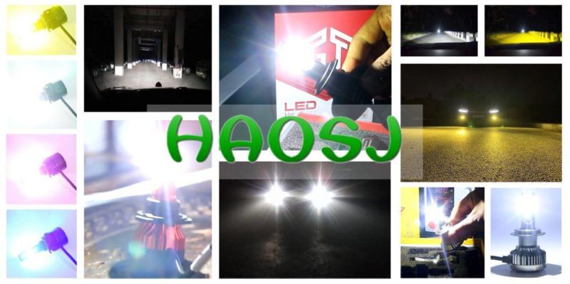 C6 LED Headlights, Headlights, Factory Direct Sales, Super-Concentrating and Super-Bright COB Light Source H7