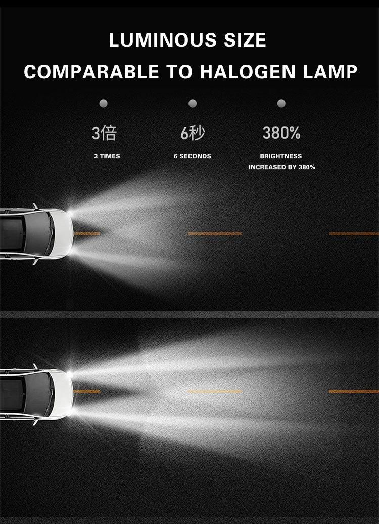 LED Automobile Headlight 6500K Y16 H4 H7 LED 9012 9005 H1 H11 LED Light bulb Headlamp