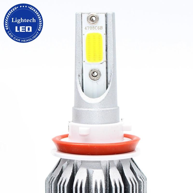 All in One 36W COB 8000lm H11 C6 LED Headlight