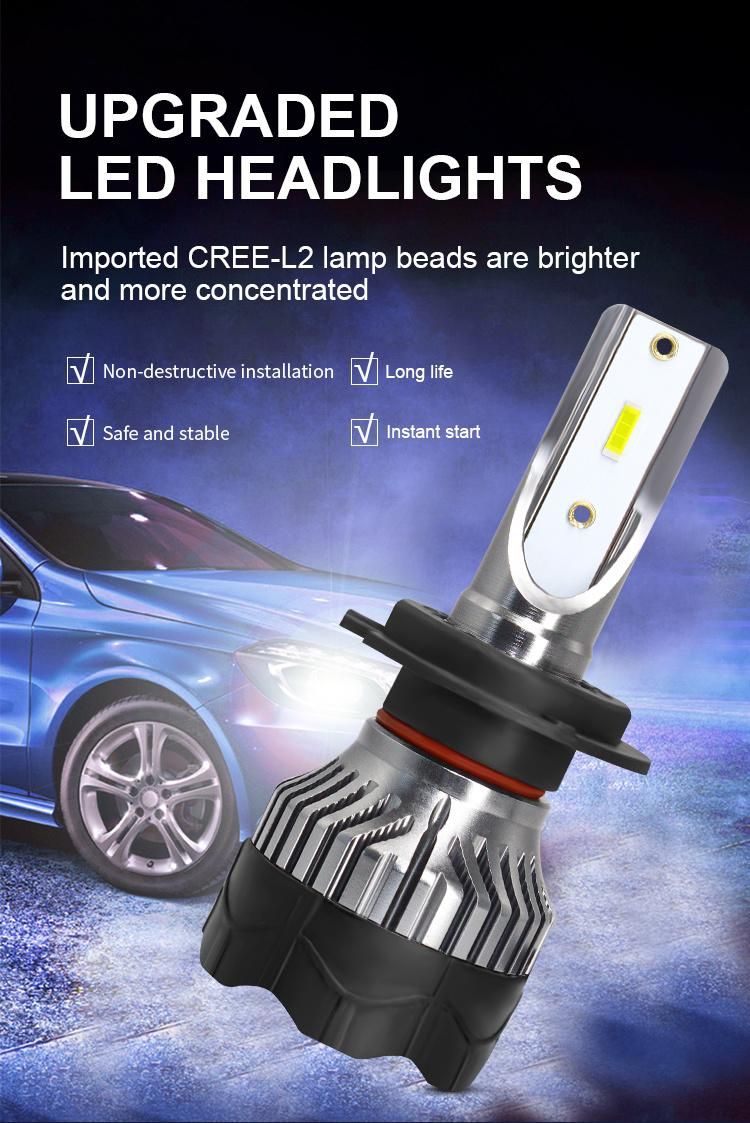 K5 Black  Csp Bright High Low Beam High Power Auto Fog Light 12000lm LED  Car Light 3000K 4300K 6000K H7 LED H4 H11 Auto LED  LED Headlights