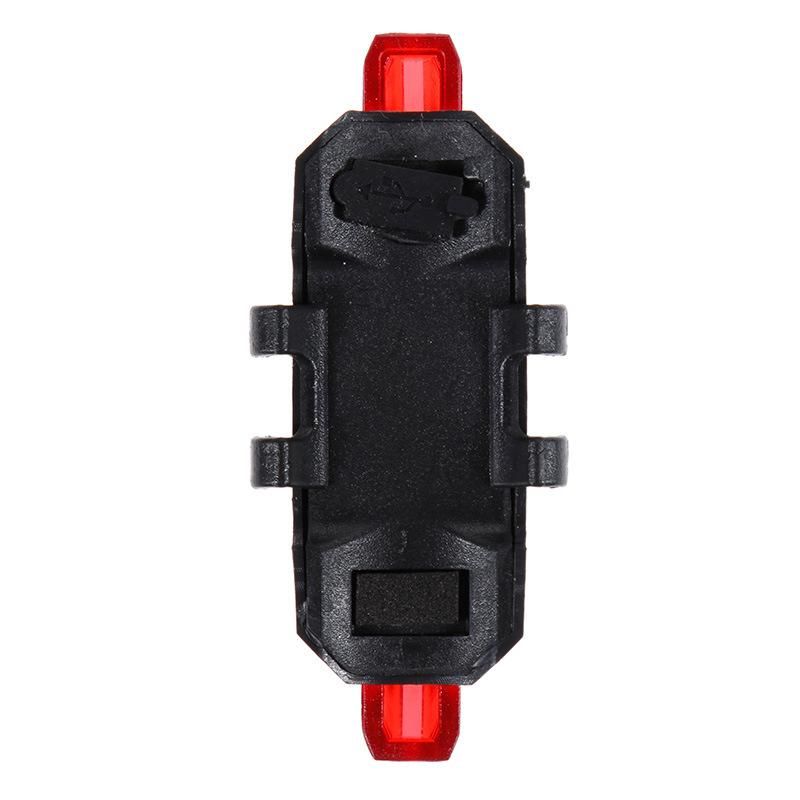 Bicycle Light Waterproof USB Rechargeable Bike Bicycle Tail Rear Light