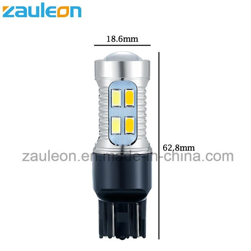 T20 7443 White/Amber LED Automotive Bulb