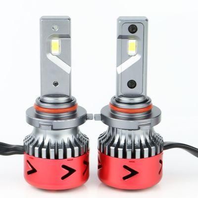 V11s Car LED Headlight Bulb F03 15000lm 70W White Beam H4 H11 H8 9005 9006 Canbus Auto LED Headlights H7