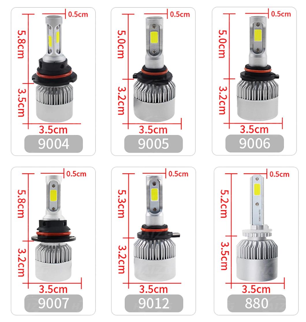 Haizg Powerful Super Car Bright LED Bulb 36V Signal Auto Lamp Automobiles LED Head Lamp