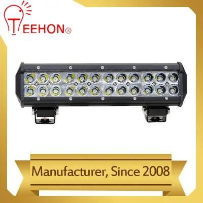 72W LED Work Light Lightbar for Cars