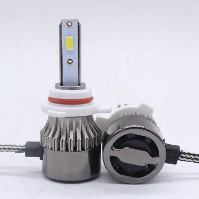 H4 LED Headlight K3 LED 9012 COB 6000K All in One LED Headlight