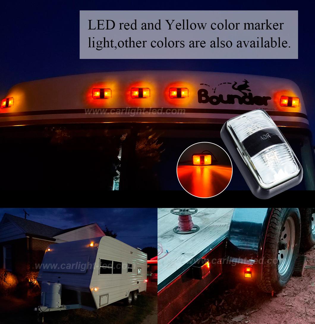 Dual Function LED Side Marker Clearance Trailers