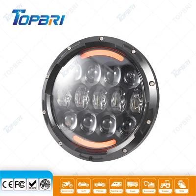 7inch 105W Round LED Headlight with Daytime Running Light