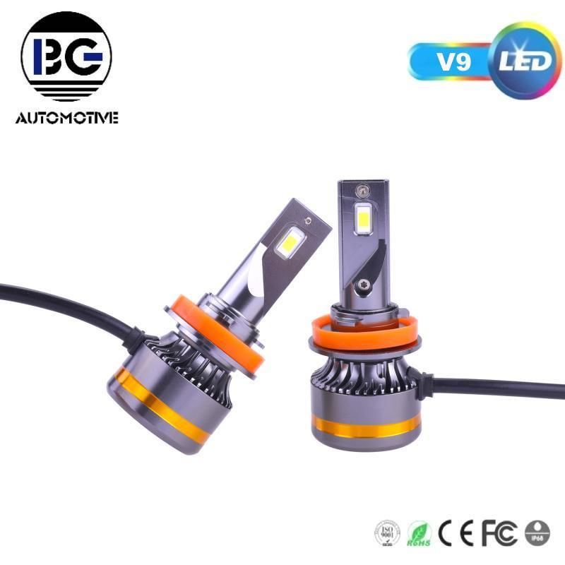 Auto Lighting H7 60W Square High Low LED Car Headlight H4