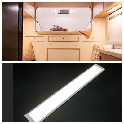 8W Dual Color RV Yacht Caravan Interior Marine Boat 12V 24V LED Dome Cabine Light