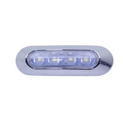 12V Boat RV Trailer LED Oblong Courtesy Light Buy 12V Courtesy Lights Marin Courtesy Lights