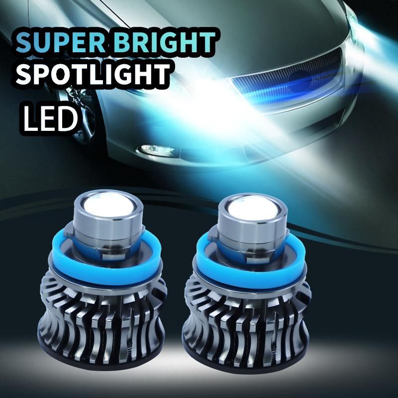 Multifunction Mini Auto Car Lenes 120W 20000lm 9-32V Csp Chip 6000K H11 H7 9006 9005 Motorcycle Auto Lights Headlight Bulb