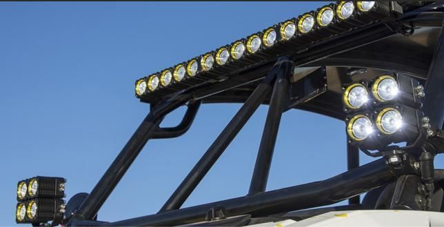 Flex LED Dual Spread Light Kit LED Driving Light 40W LED Work Light Portable Easy to Install