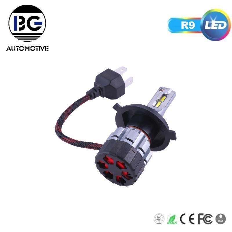 9005 9006 H1 H4 H7 H11 8000lm LED Headlight R9 Auto Lighting System 5202