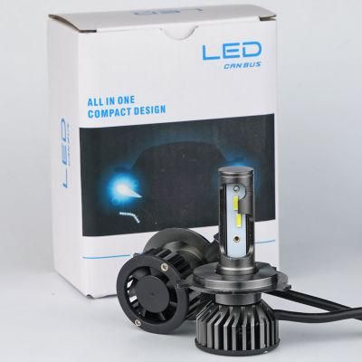 Weiyao Minif2 Headlight Bulb Motorcycle Kits 6500K 4500lumen LED Headlight H4