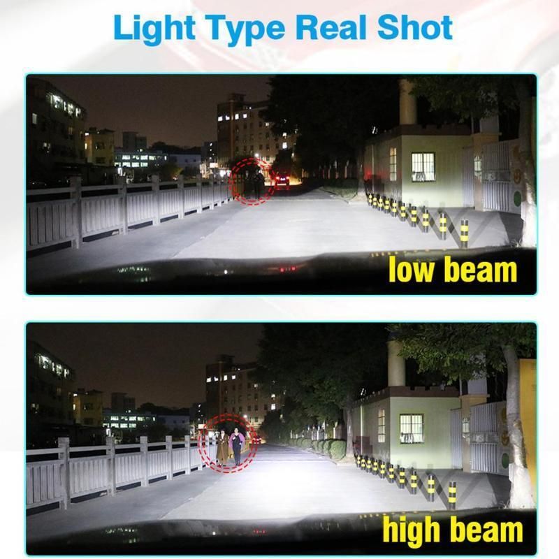 Auto Lamps Car LED Headlight Bulbs H4 LED Motorcycle Light