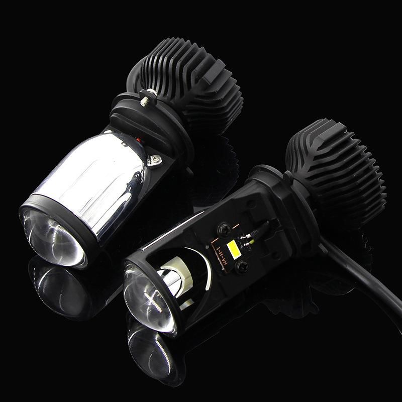 H4 LED Auto Lamps with Mini Projector Lens 10000lm Hi/Lo Beam LED Car Headght