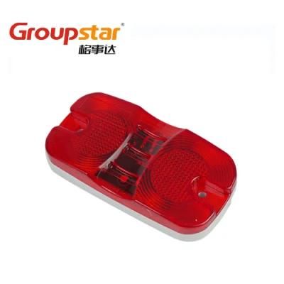 12V Red Rear Position Signal Clearance Marker Lights LED Truck Trailer