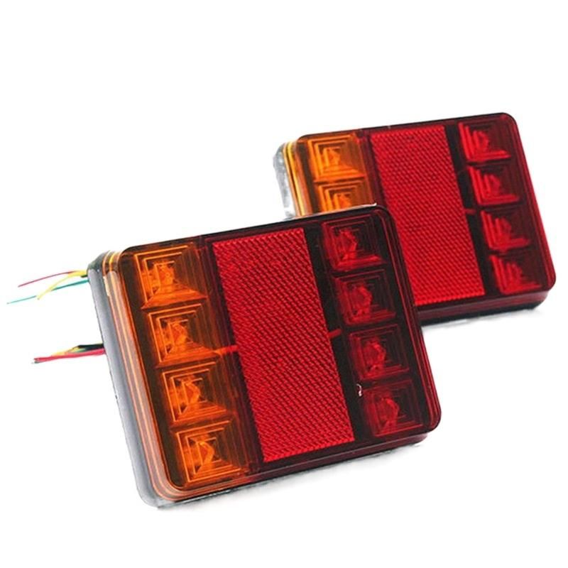 16LED Square Trailer Tail Lights