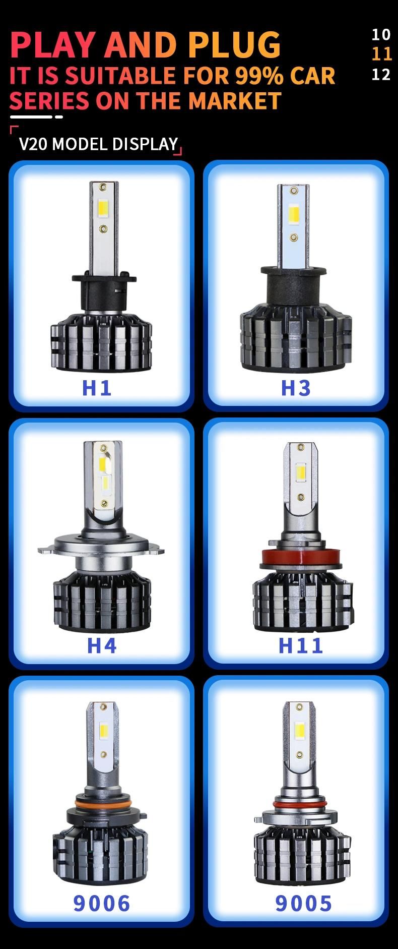 High Power Square LED Ditch Light White Yellow Lens Optional 12V 24V Car Motorcycle Car LED Headlight