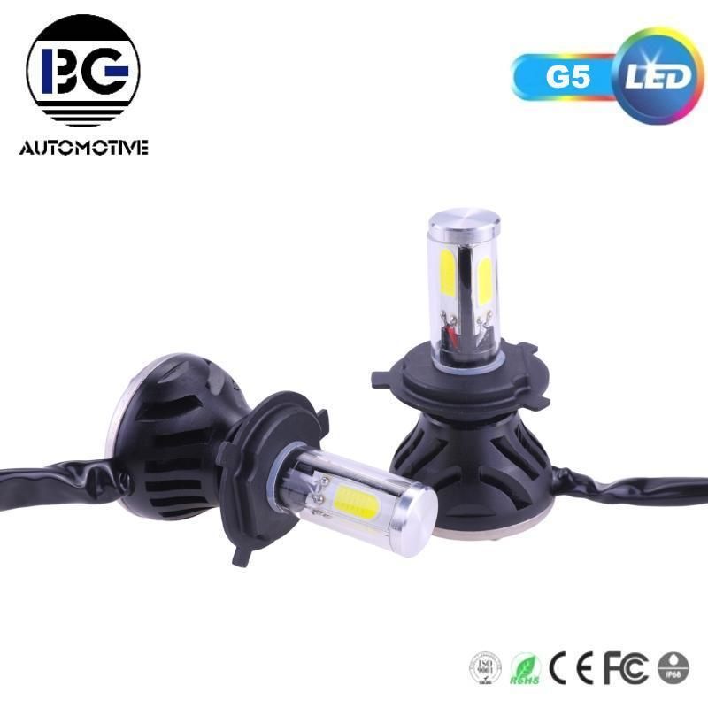 H1 H3 H4 H7 H11 H13 9004 9007 LED COB Car Headlight Lamp 60W 6000K 8000lm Automobile Headlamp Light 12V 24V G5