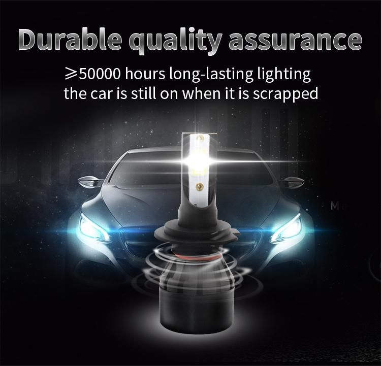 Wholesale L1 LED Headlight H7 Car LED Light H11 H1 Hb3 Hb4 9005 9006 H8 H9 Auto Bulbs 12V 12000K 6500K Lamp 4300K 3000K Headlight Bulb