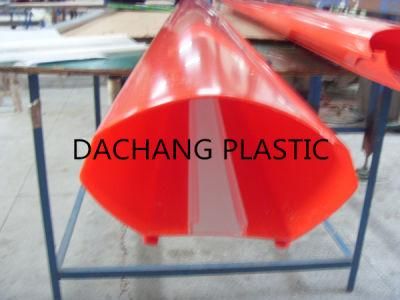 PC Coextrusion Shell Red Bar Casing for Signage