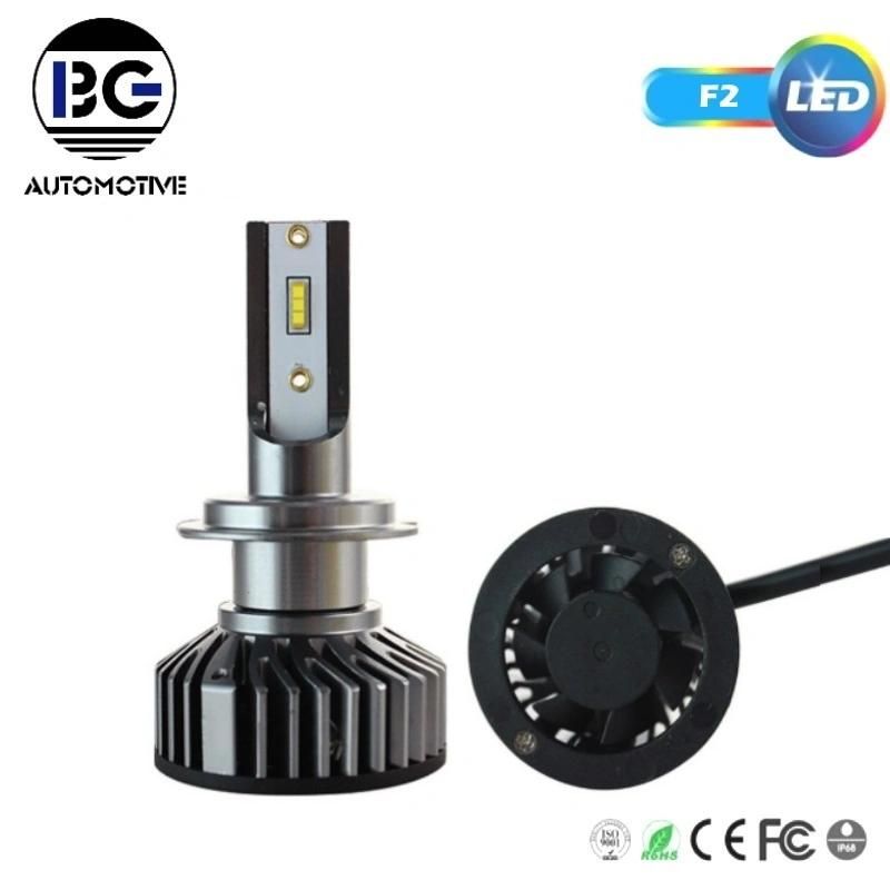 Good Quality F2 LED Headlight 30W 3800lm IP67 Waterproof H1 H3 H7 H11 H4 9005 5202 LED Headlamp Bulbs