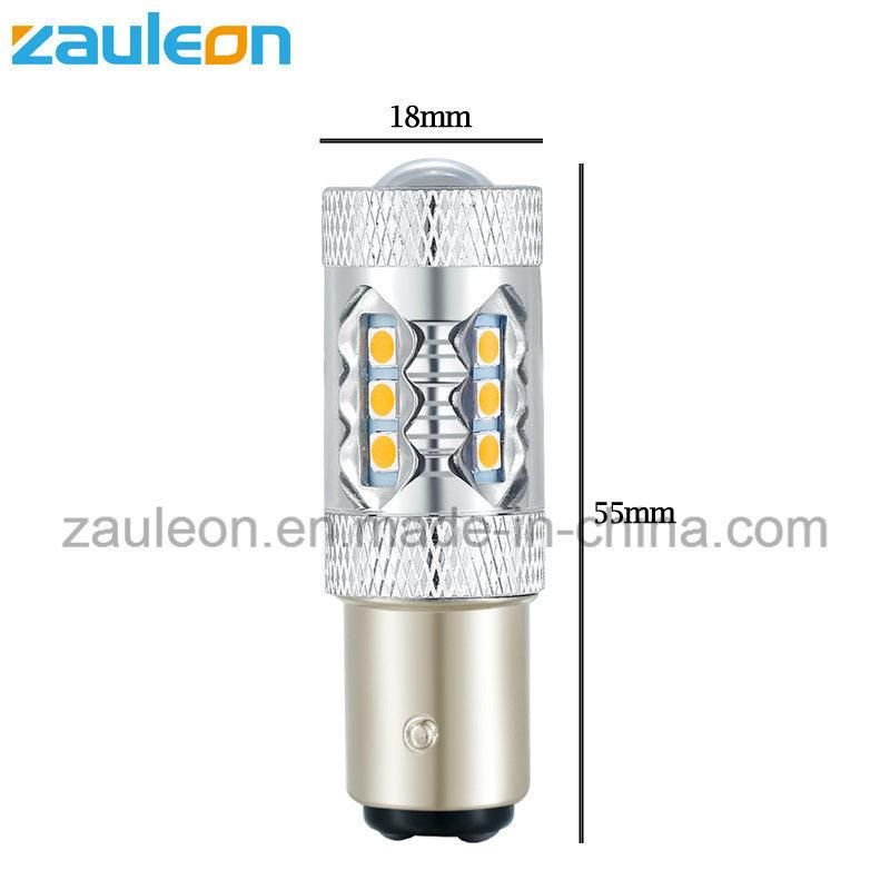 Super Bright Amber (Orange) 1157 Auto LED 10-30V Bulb