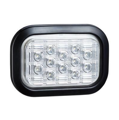 Manufacturer Adr E-MARK UV PC Rectangle 10-30V Jumbo Truck Trailer Tractor Stop Tail Lamp Trailer LED Light