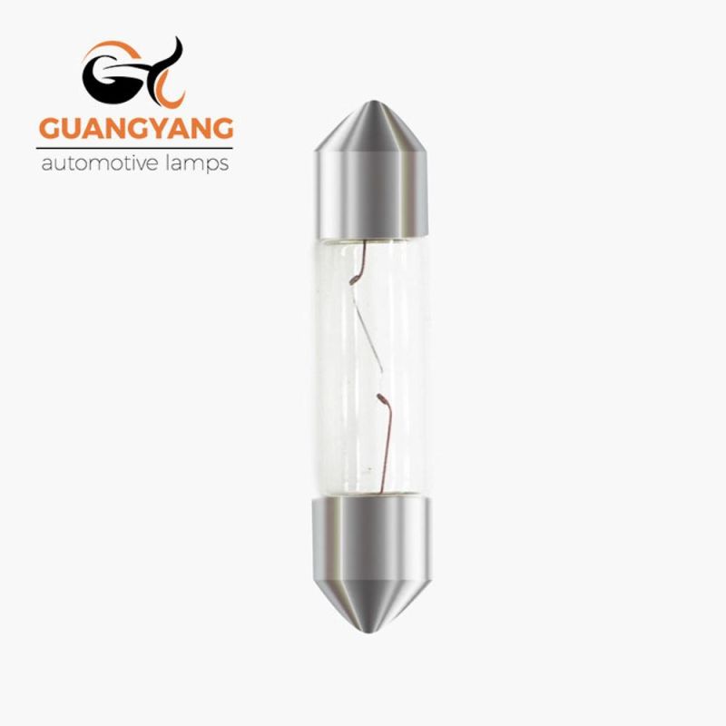 C5w 12V5w36mm 39mm 41mm Clear Color Mini Halogen Bulb