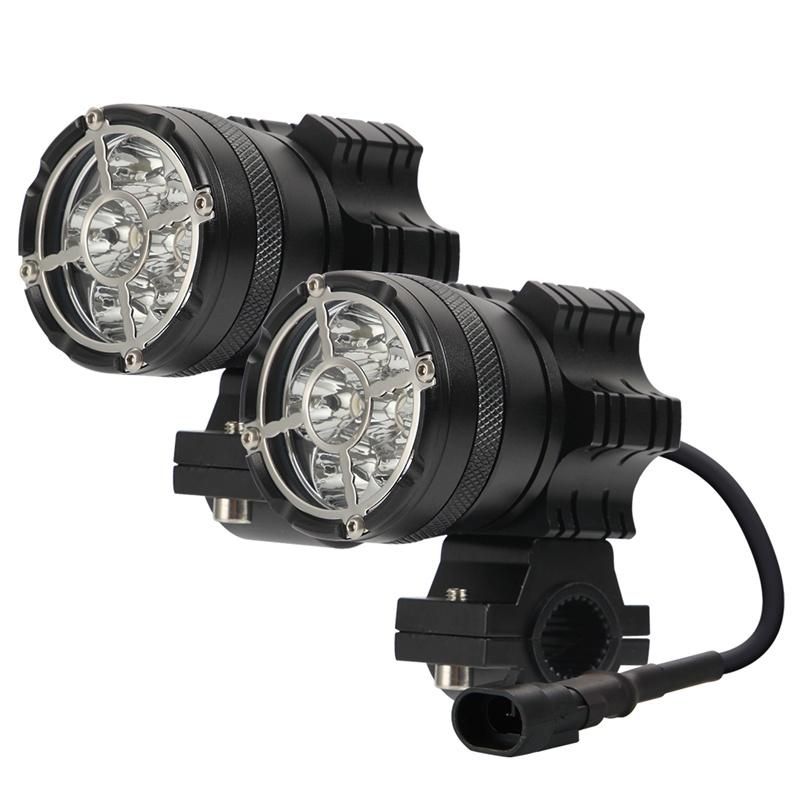 6LED 90W LED Work Light Convex Mirror Offroad Vehicle Bulb Truck Lamp Round Truck LED Bulb