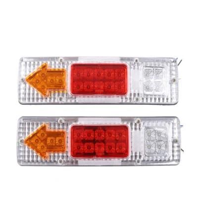 Truck LED Taillight Rear Brake Indicator Single Arrow Turn Signal Light