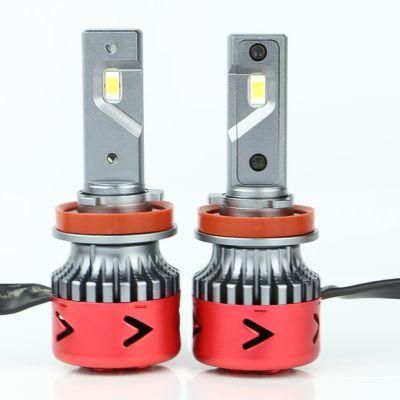 V11s Series H11 12V 48W 6000lm Fan Cooling Car LED Headlight